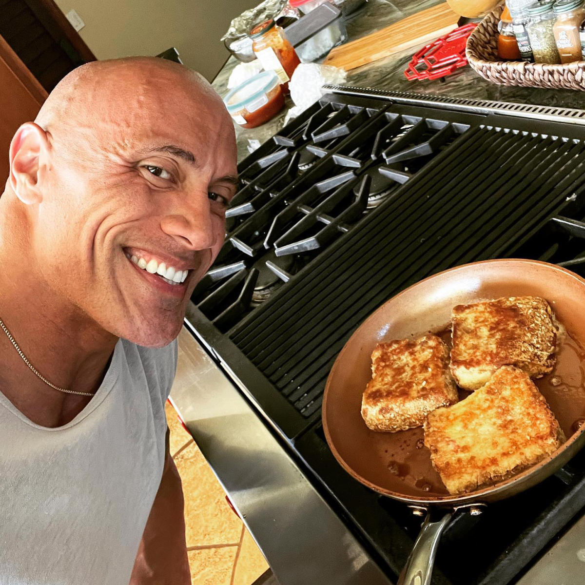 Dwayne 'The Rock' Johnson reveals massive 'cheat meal' including