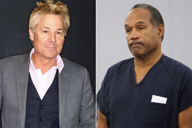 <p>Gilbert Carrasquillo/Getty; Issac Brekken-Pool/Getty</p> Kato Kaelin and O.J. Simpson