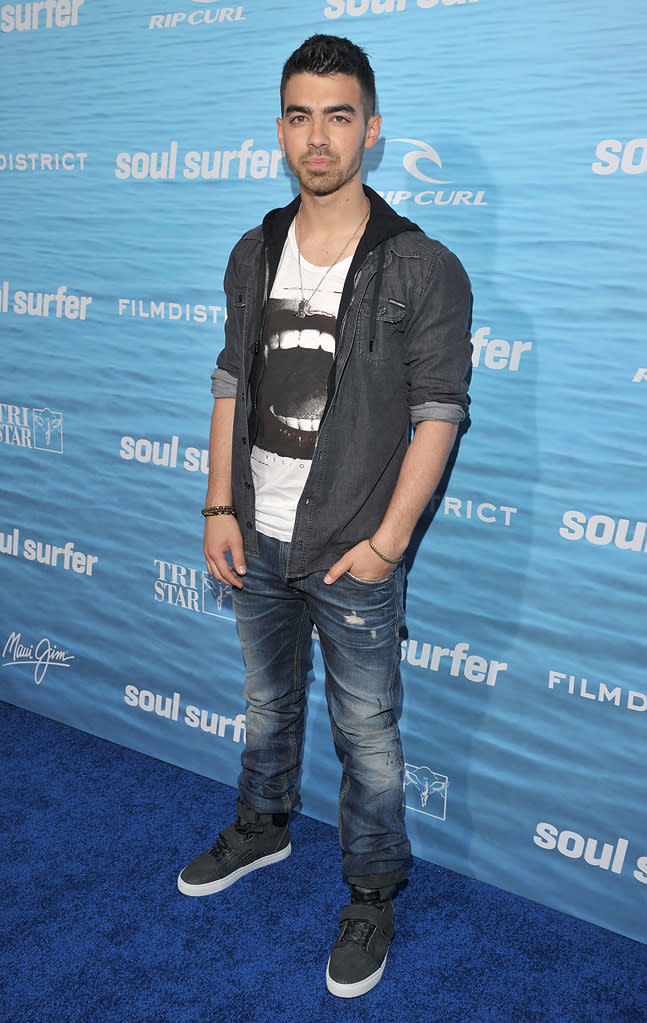 Soul Surfer LA premiere 2011 Joe Jonas