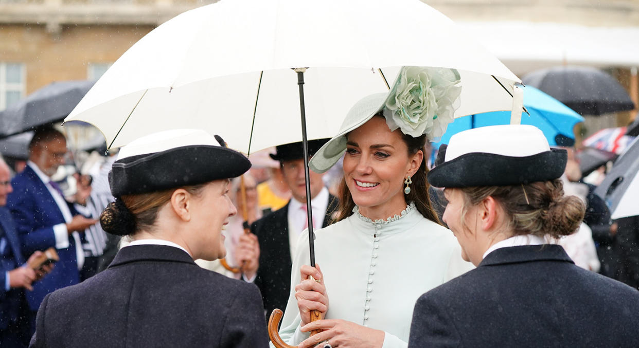 Duchess of Cambridge Royal Garden Party. (PA Images)