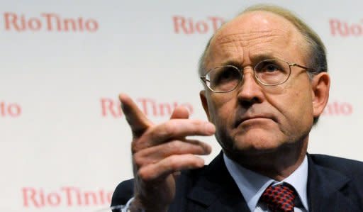 File photo of Rio Tinto Chairman Jan du Plessis who says he is more confident about the global outlook than he was six months ago, with demand for commodities expected to double over the next 20 years