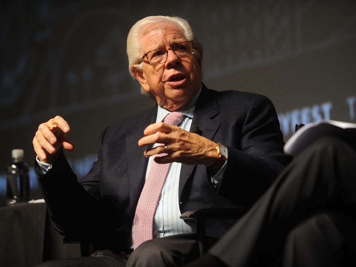 Carl Bernstein attends the 2017 New Yorker Festival - All The President’s Reporters at SVA Theatre on 6 October 2017 in New York City ((Getty Images for The New Yorker))