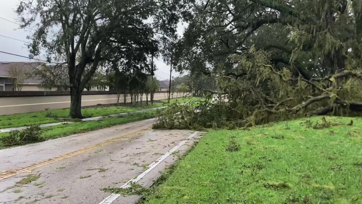 VIDEO Lakeland sees damage from Hurricane Ian