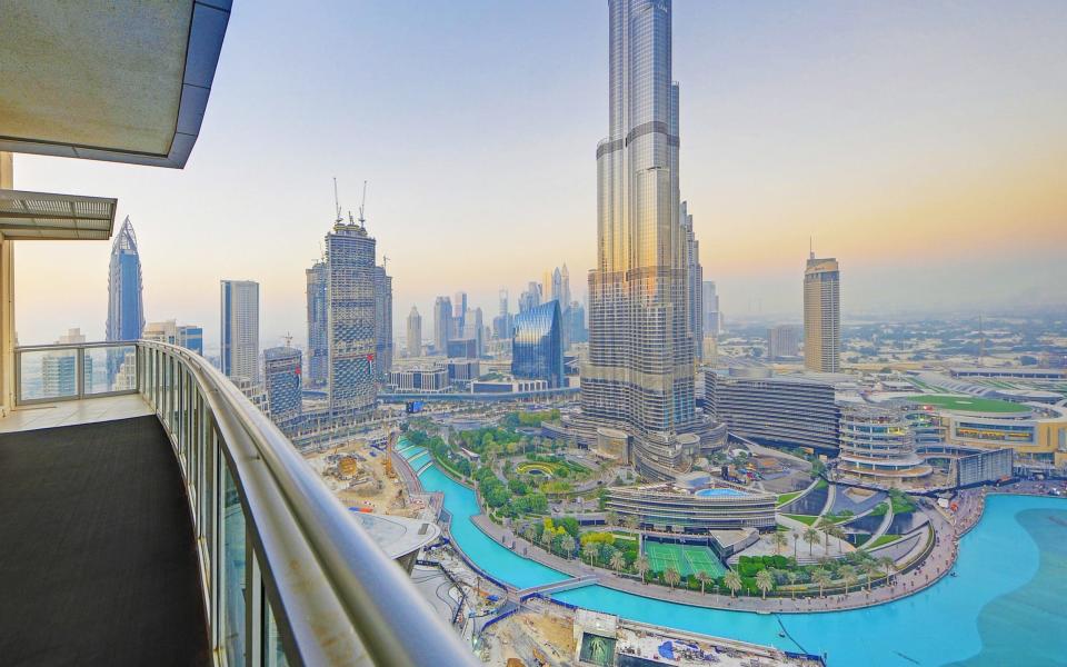 With views directly over the Burj Khalifa, the tallest building in the world, this penthouse has 7,000 sq ft, five en suite bedrooms and five large balconies. Guide price: £5.8 million Agent: Rahim & Co (0060 192 656 632; luxuryportfolio.com) - Paolo de Guzman