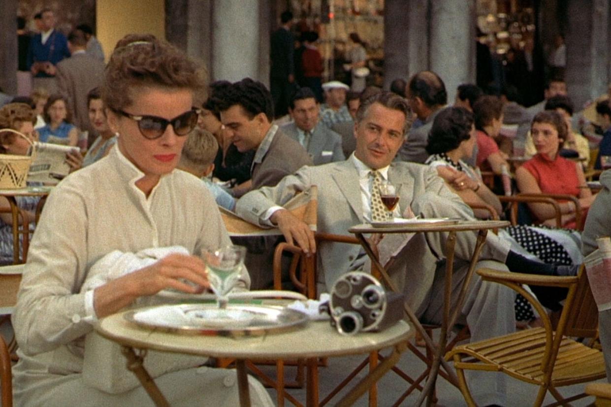 6. "Summertime" | Katharine. Hepburn is radiant and heartbreaking as her pragmatic character, a spinster tourist caught up in a whirlwind romance, tempers longing with realism. It all ends a bit bittersweetly, as these things often do.