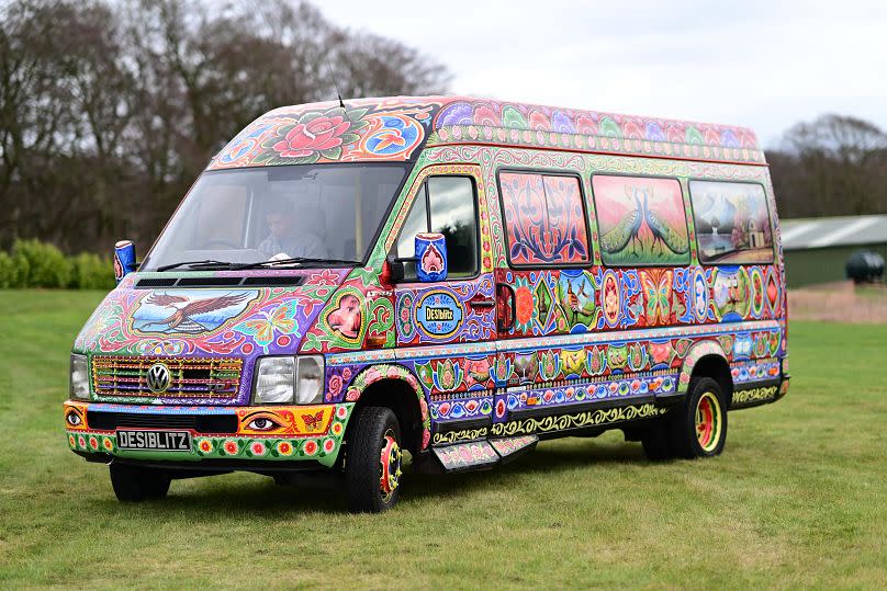 An art truck at DESIblitz Literature Festival.