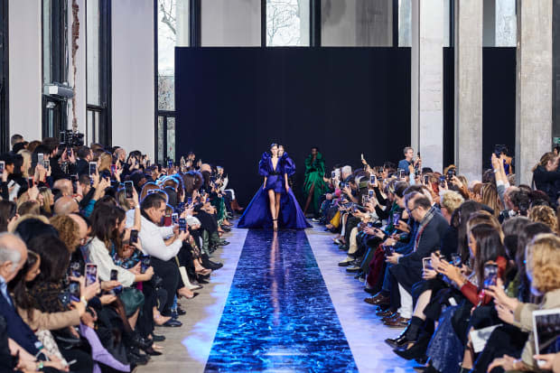The finale from the Elie Saab Fall 2020 collection.