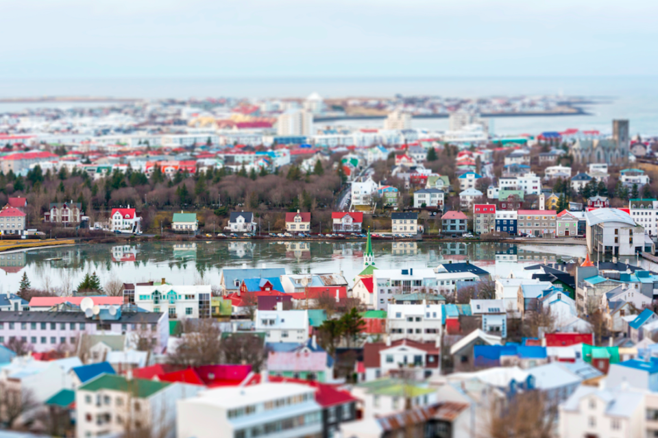 Reykjavik, the capital of Iceland, is sheer natural beauty.