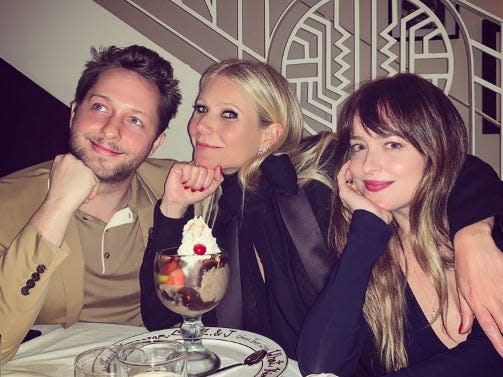 Derek Blasberg Gwyneth Paltrow Dakota Johnson