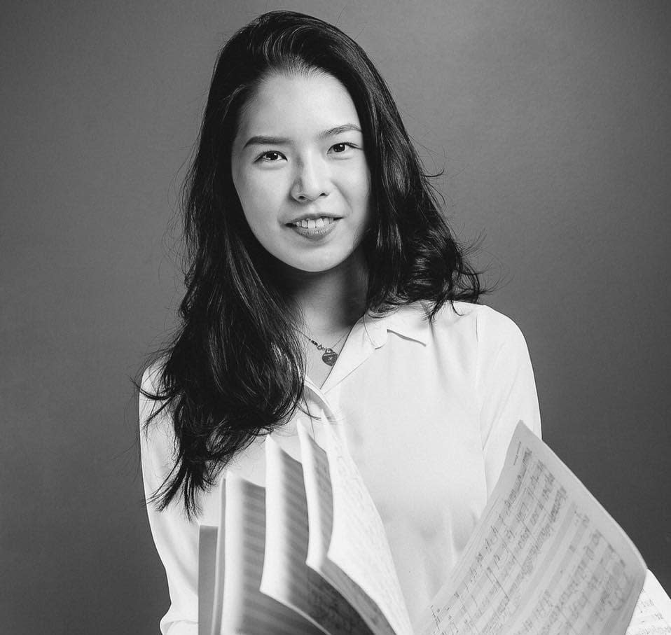 作曲家徐子晴以現代音樂手法譜寫《為台灣奔跑的女人》專題音樂，向亞洲羚羊---紀政致敬。圖／徐子晴臉書