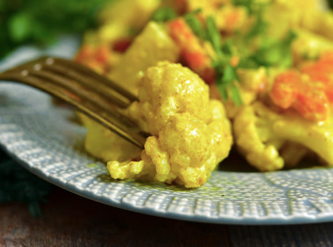 Chickpea and Cauliflower Curry