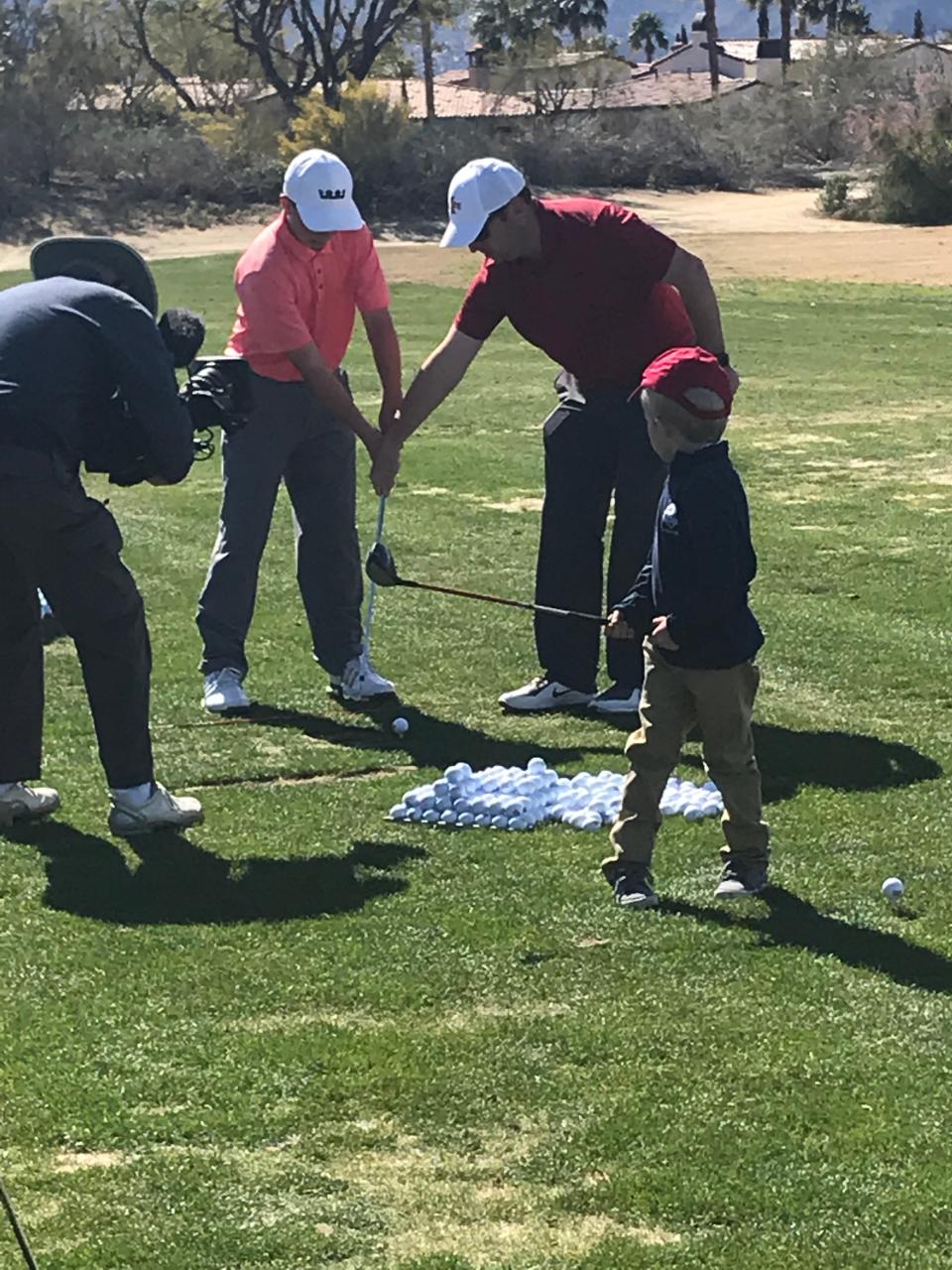 Junior golfers from throughout Southern California get instruction from top college golf coaches Sunday at the Prestige presented by Charles Schwab at PGA West