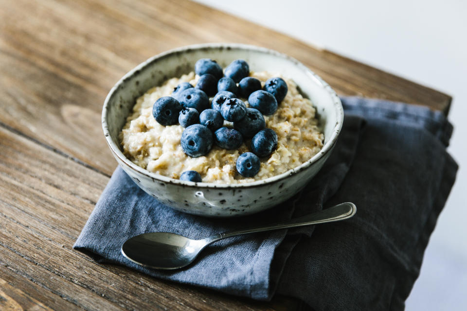 Fill up on porridge; it’ll give you all the energy you need for your early morning workout. [Photo: Getty]