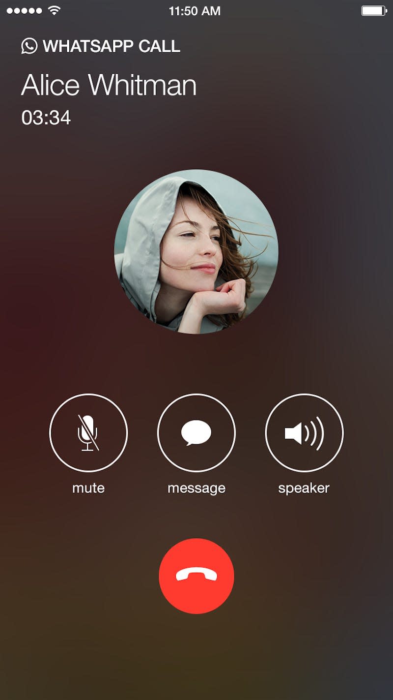 whatsapp call screen 3