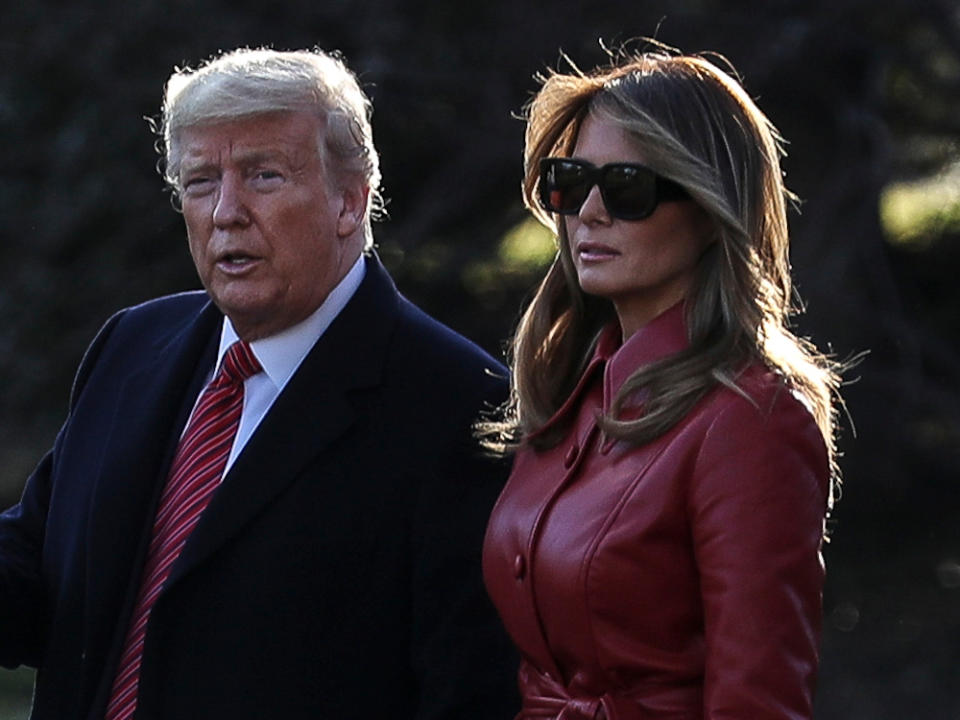 Melania Trump, Ehefrau von US-Präsident Donald Trump, feiert am 26. April ihren 50. Geburtstag. (Bild: Oliver Contreras/CNP/AdMedia/ImageCollect)