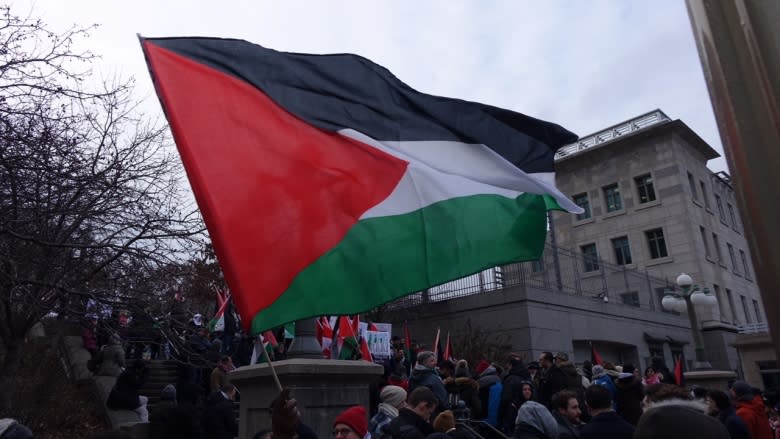 Palestinians in Ottawa rally against Trump's support of Jerusalem