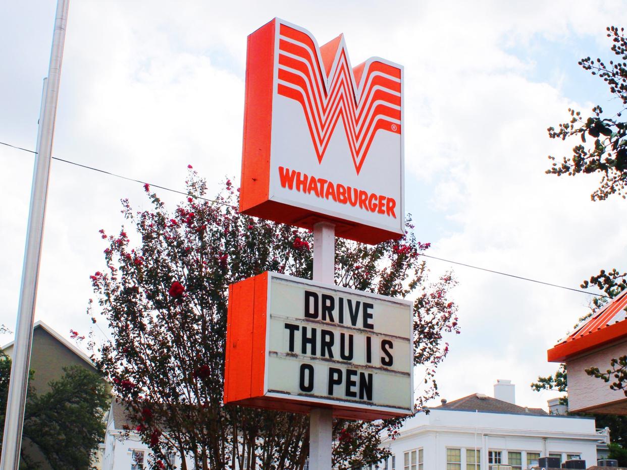 whataburger sign