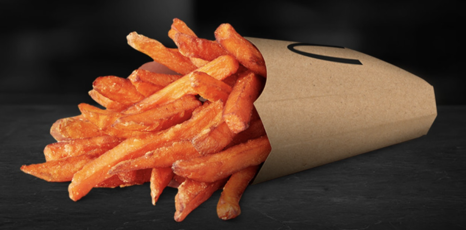 McDonald's Sweet Potato Fries - Netherlands