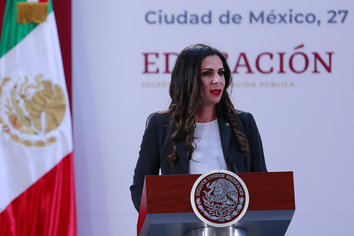 MEXICO - Ana Gabriela Guevara, directora de la CONADE. (Photo by Mauricio Salas/Jam Media/Getty Images)