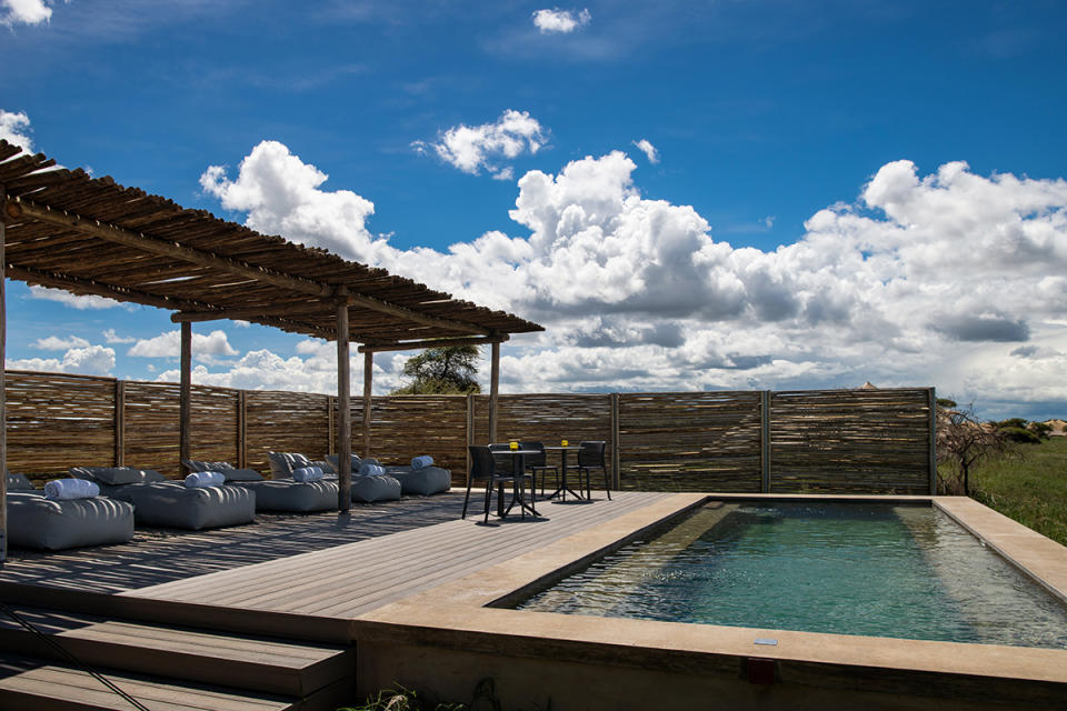 A pool at Namiri Plains