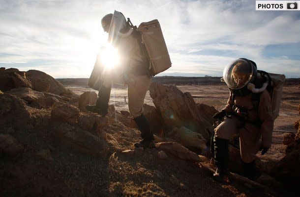 In pictures: Scientists try to recreat Mars conditions