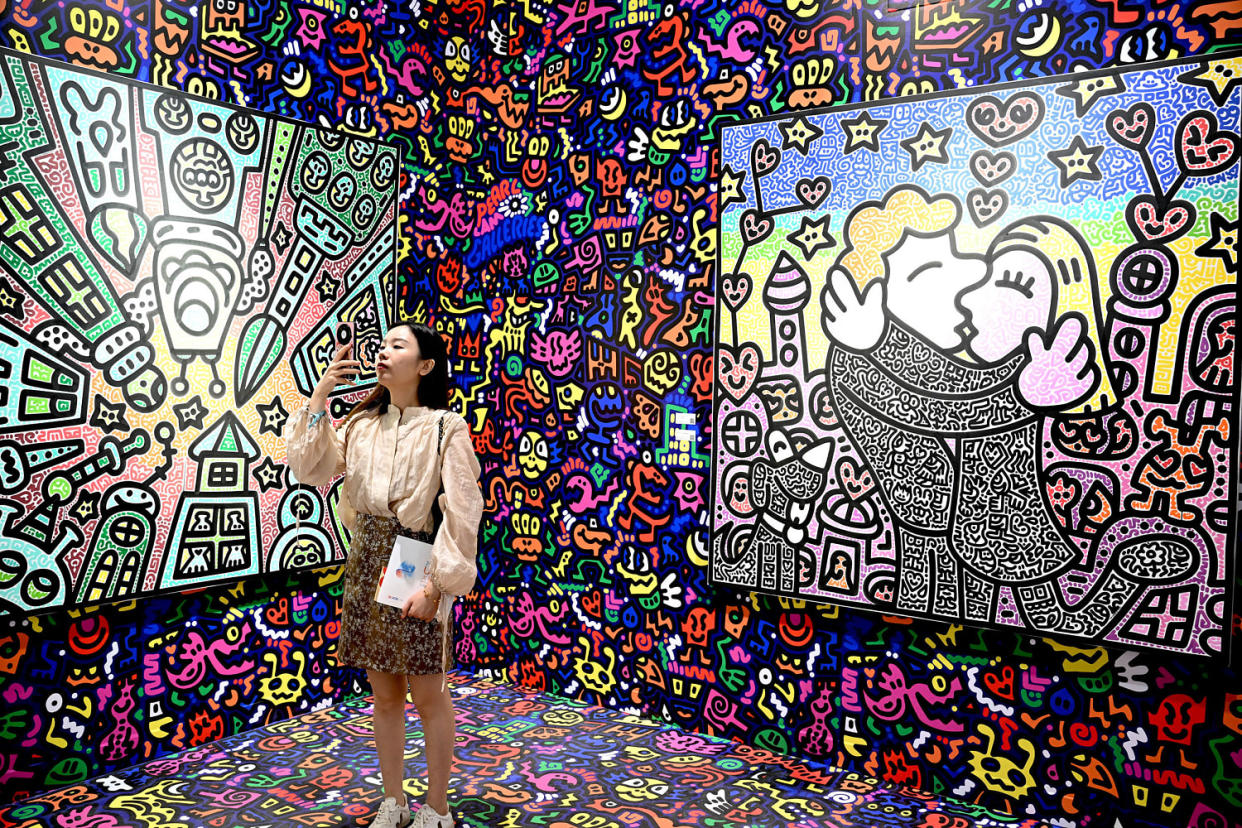 Hong Kong Art Basel (Peter Parks / AFP - Getty Images)