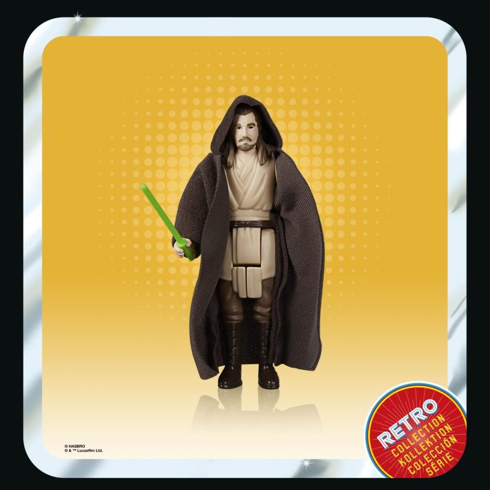 Star Wars The Phantom Menace retro collection Qui-Gon action figure