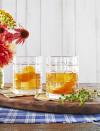 <p>A simple syrup made with infusions of orange and thyme adds a hint of seasonal sweetness to this classic.</p><p><strong><a href="https://www.countryliving.com/food-drinks/a24279521/orange-thyme-old-fashioned-recipe/" rel="nofollow noopener" target="_blank" data-ylk="slk:Get the recipe for Orange-Thyme Old-Fashioned;elm:context_link;itc:0;sec:content-canvas" class="link ">Get the recipe for Orange-Thyme Old-Fashioned</a>.</strong></p>