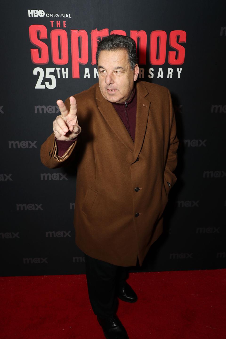 New York, NY - 1/10/24 - Steve Schirripa  attends the 25th Anniversary Celebration for HBO's "The Sopranos" held at Da Nico Ristorante -PICTURED: Steve Schirripa -PHOTO by: Marion Curtis / StarPix for Max-Location: Da Nico Ristorante Little Italy