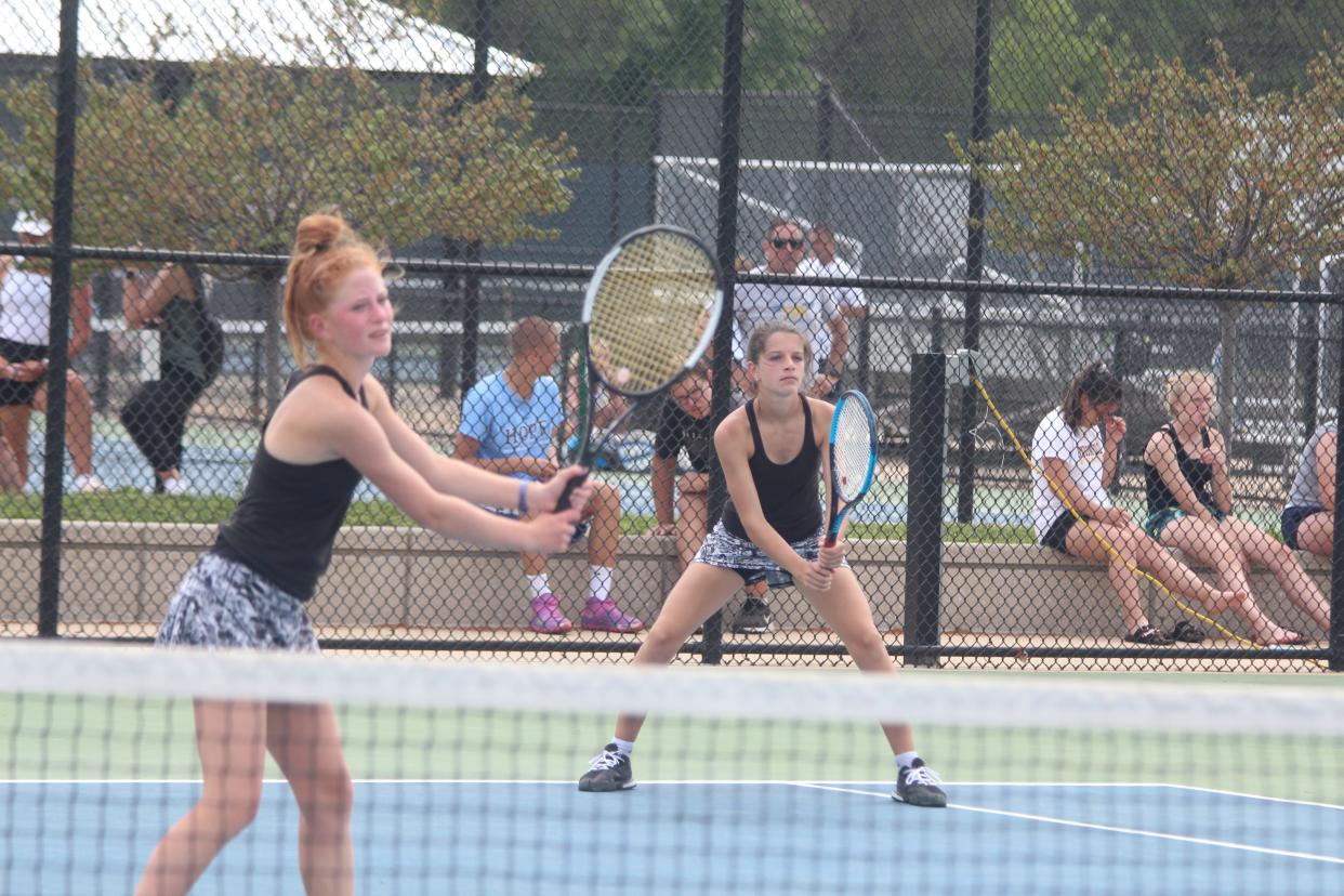 Kamryn Dumas and Megan Blake.