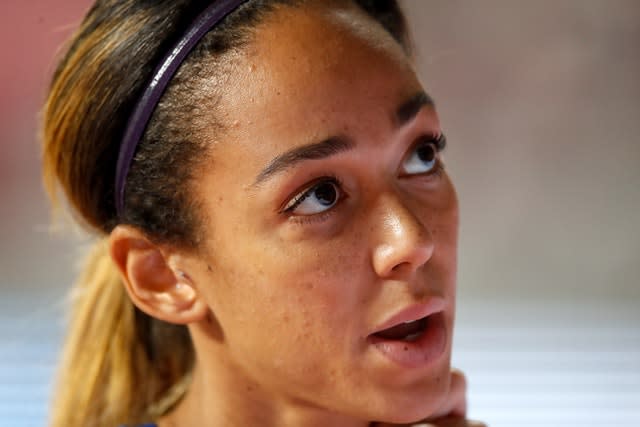 Katarina Johnson-Thompson did not take part in this year's British Championships (Martin Rickett/PA).