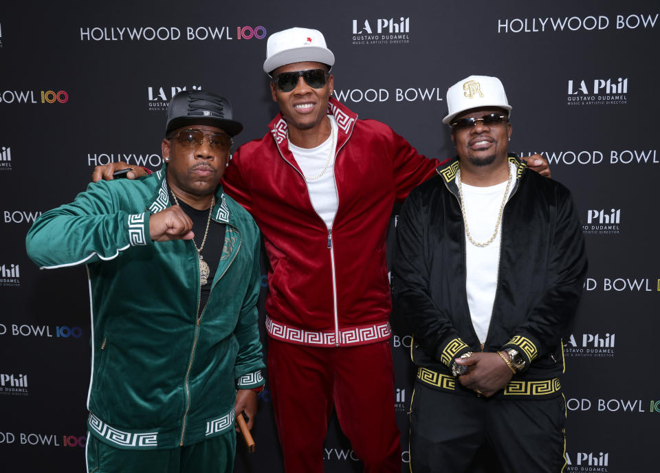 Bel Biv DeVoe backstage at the Hollywood Bowl - Credit: Craig T. Mathew/Mathew Imaging