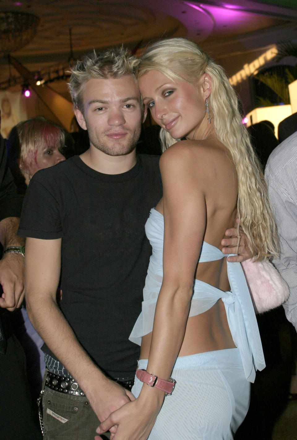 Deryck Whibley and Paris Hilton