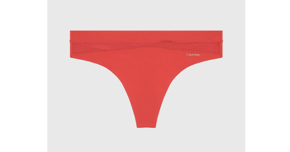 Tanga roja Calvin Klein, regalo de San Valentín. (Foto Calvin Klein)