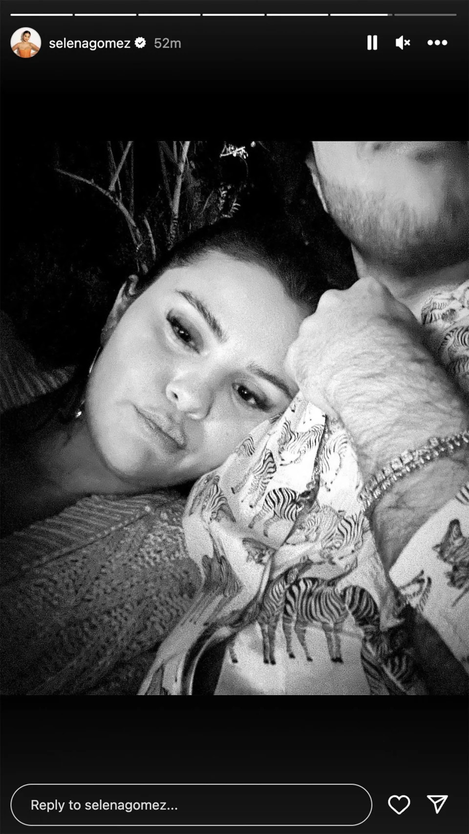 Is Selena Gomez dating Benny Blanco? (@selenagomex via Instagram)