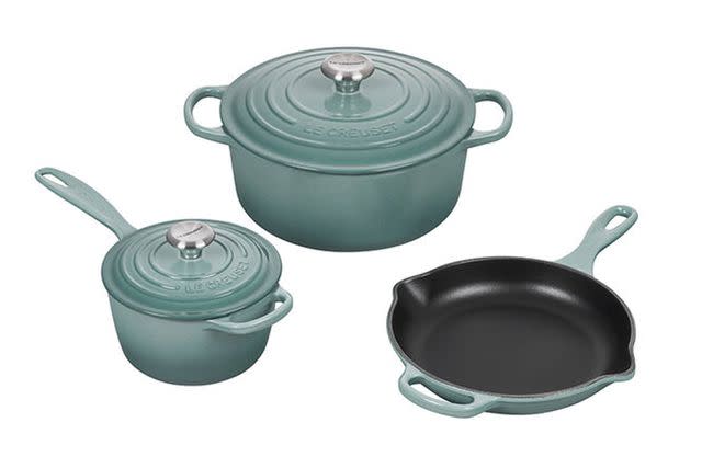 Le Creuset Is Dropping A Line Of Metallic Cookware On May 1