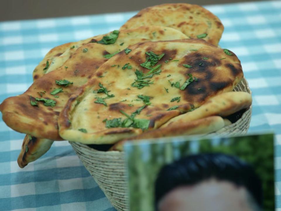 antony's naan from the technical challenge on bread week