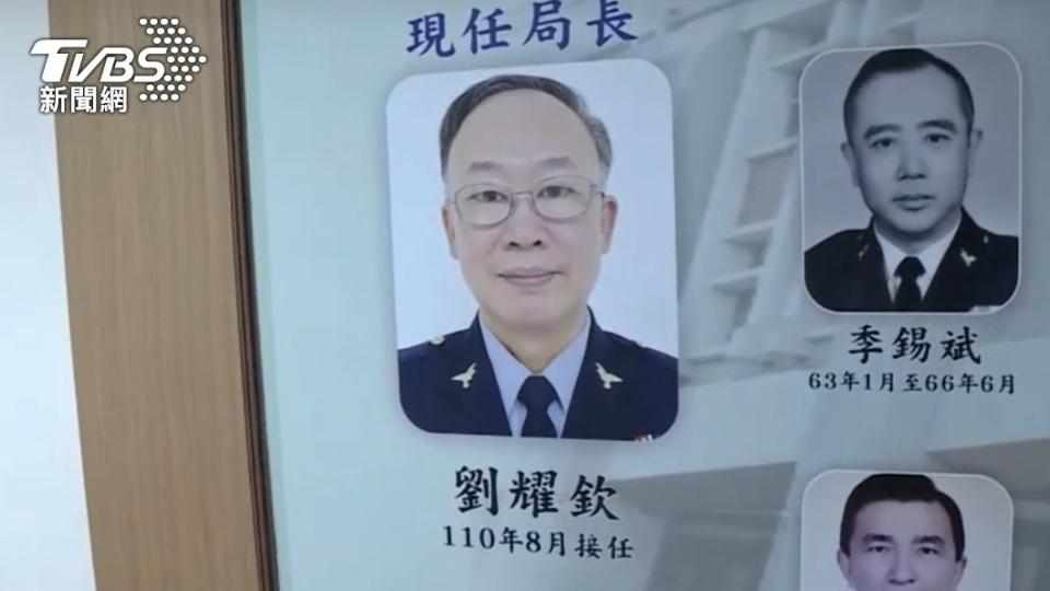 劉耀欽去年8月才接任基隆市警察局長。（圖／TVBS）
