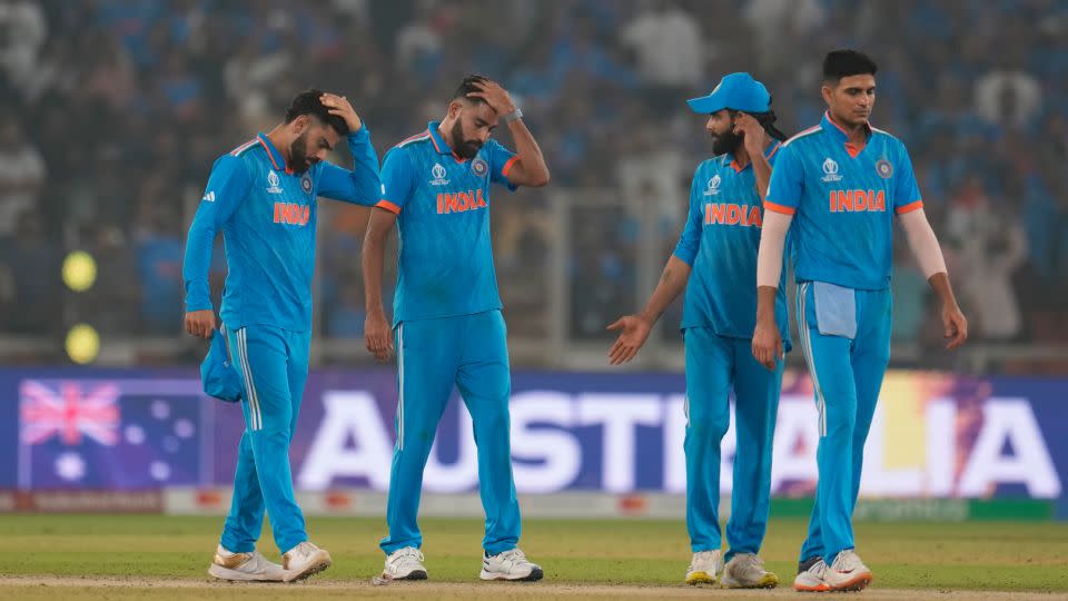 India players lost to Australia by six wickets. - Aijaz Rahi/AP