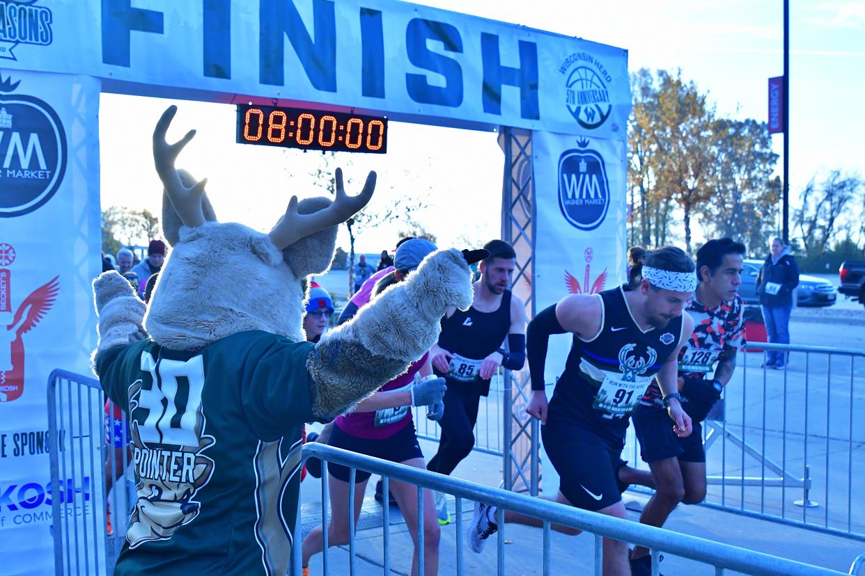 The second annual Run with the Herd 5K & 1K Family Fun Run will be held Oct. 29 at the Oshkosh Arena.