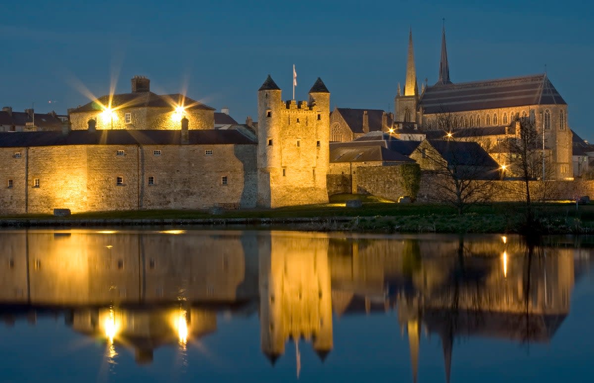 Enniskillen is sandwiched by the waters of Lough Erne (Getty)