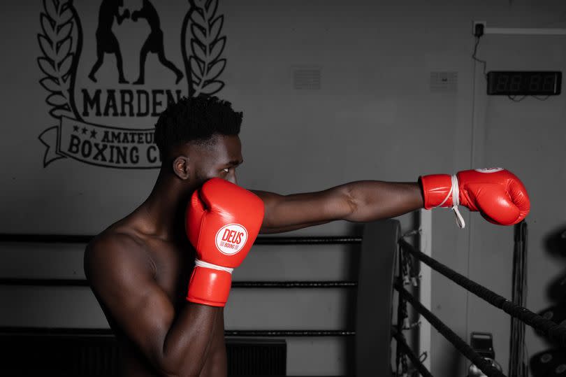Adam Olaore, 22, from Wallsend, who will be boxing at the Paris 2024 Olympics.