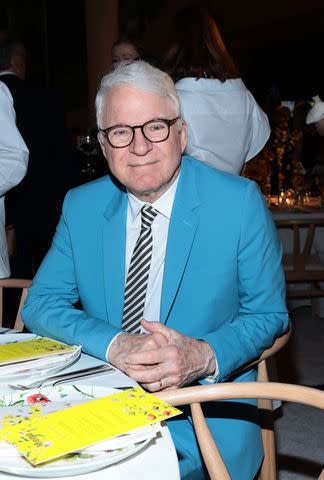 <p>Dimitrios Kambouris/Getty</p> Steve Martin on June 6, 2023