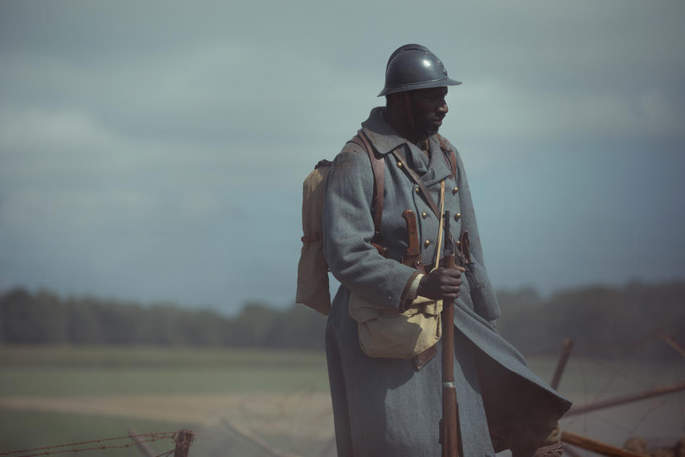 Omar Sy is a French soldier in Mathieu Vadepied’s ‘Father & Soldier.’ - Credit: Cannes Film Festival