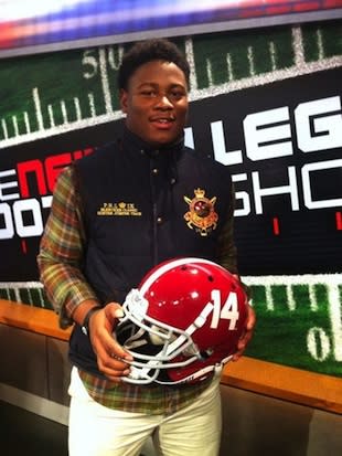 Reuben Foster, top LB recruit with massive Auburn tattoo, re-commits to  Alabama