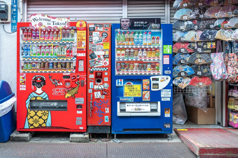 Japan’s Vending Machine Designs Are Like No Other Country’s