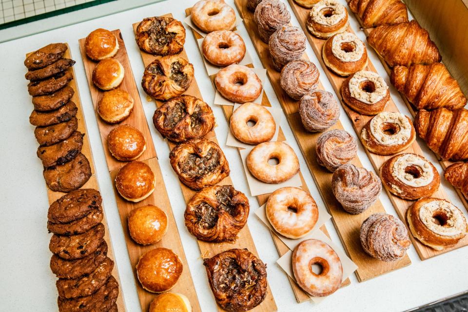 We'll take one of each of the pastries from Their There, thank you.
