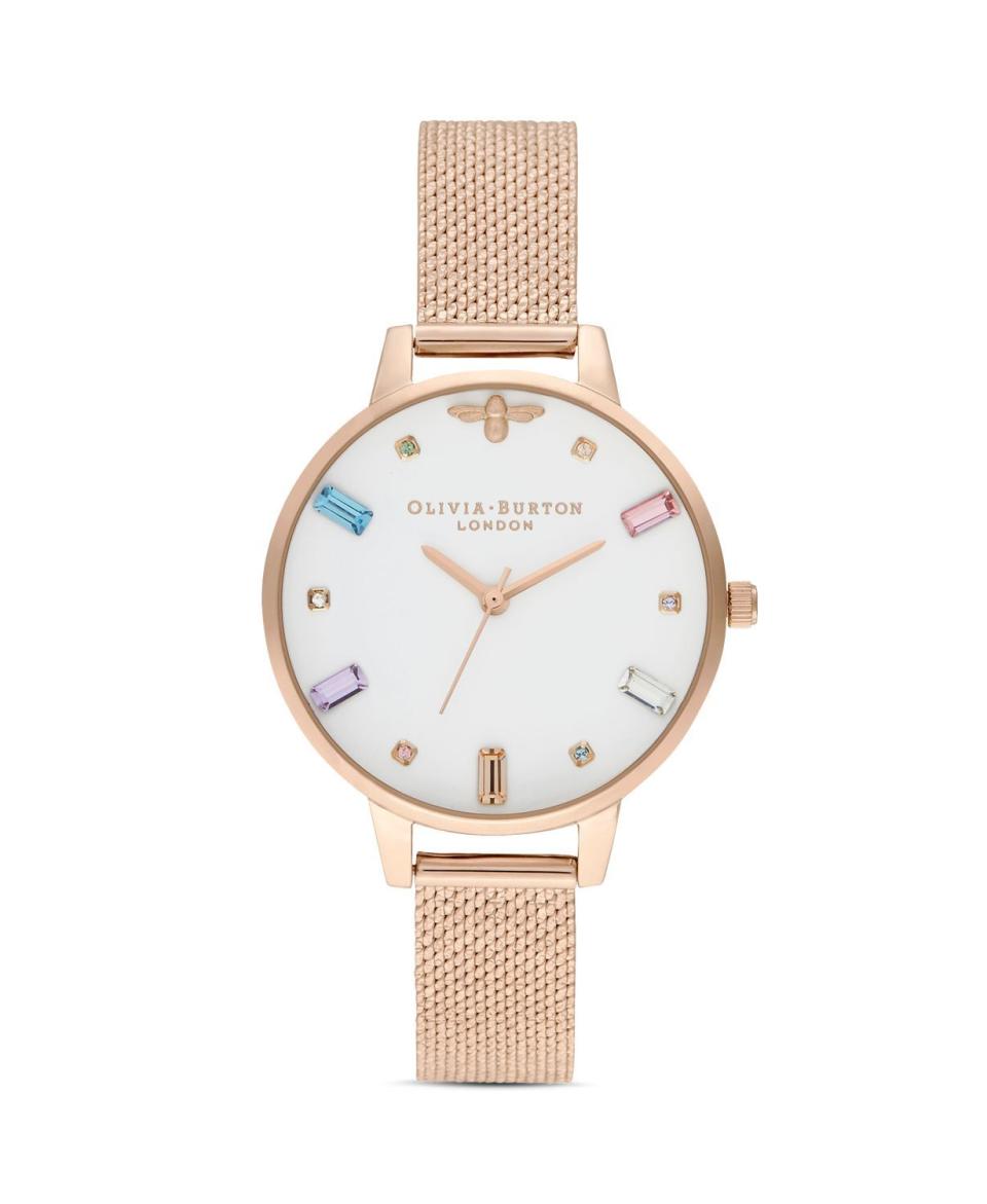 <p><strong>Olivia Burton</strong></p><p>bloomingdales.com</p><p><strong>$235.00</strong></p><p><a href="https://go.redirectingat.com?id=74968X1596630&url=https%3A%2F%2Fwww.bloomingdales.com%2Fshop%2Fproduct%2Folivia-burton-rainbow-bee-watch-34mm%3FID%3D3405588&sref=https%3A%2F%2Fwww.goodhousekeeping.com%2Fbeauty%2Ffashion%2Fg33433253%2Fbest-watch-brands-for-women%2F" rel="nofollow noopener" target="_blank" data-ylk="slk:SHOP NOW;elm:context_link;itc:0;sec:content-canvas" class="link ">SHOP NOW</a></p><p>The British accessories brand was founded by best friends Jemma and Lesa. They bonded over a love of design, and having a hard time finding a watch the wanted to rock. Feminine and functional, these watches are showstoppers. </p>