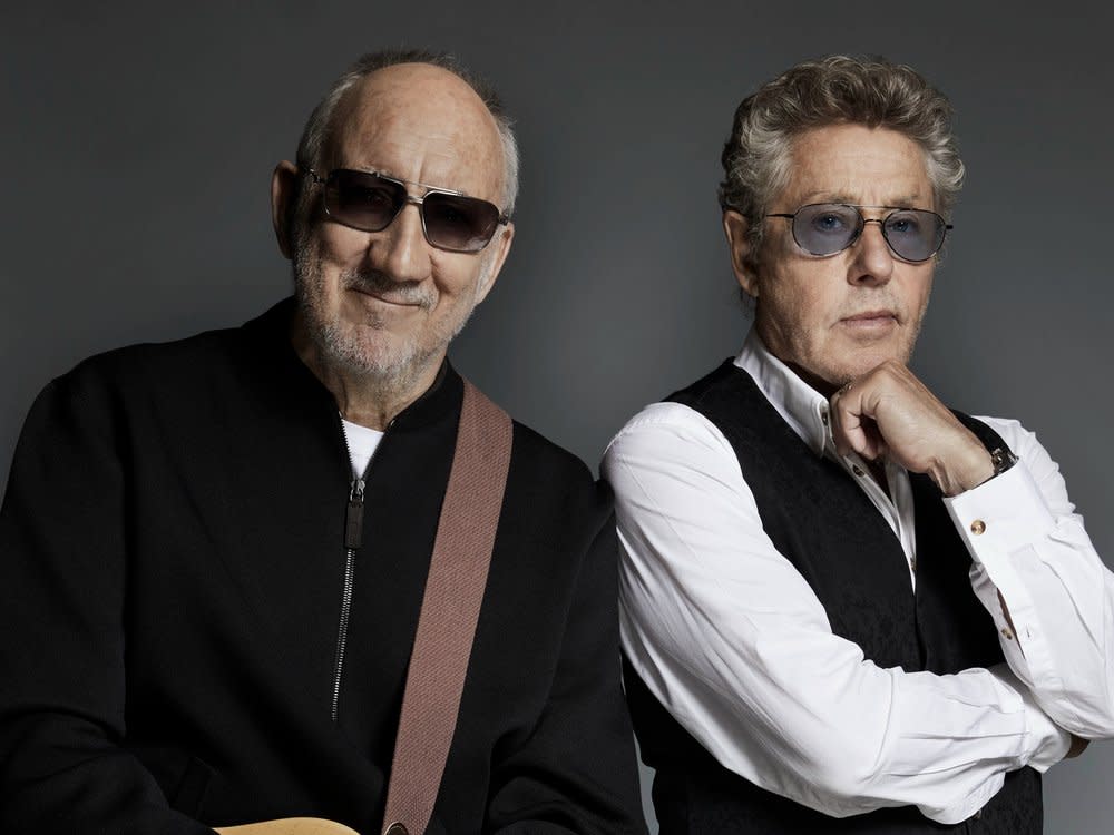 Pete Townshend (l.) und Roger Daltrey treten im kommenden Jahr in Berlin auf. (Bild: KBK)