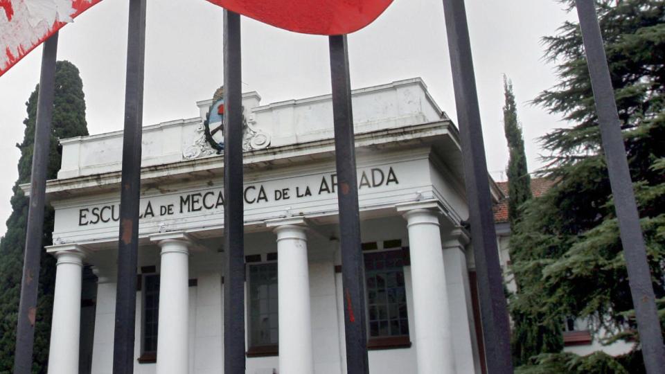 Edificio de la Esma en Argentina, que funcionó como centro de tortura